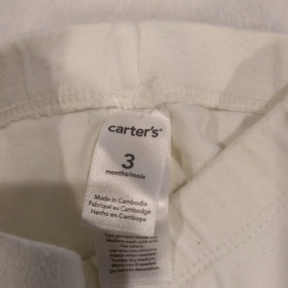 White pants carters